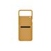Samsung Kožený zadní kryt Z Flip3 Mustard EF-VF711LYEGWW