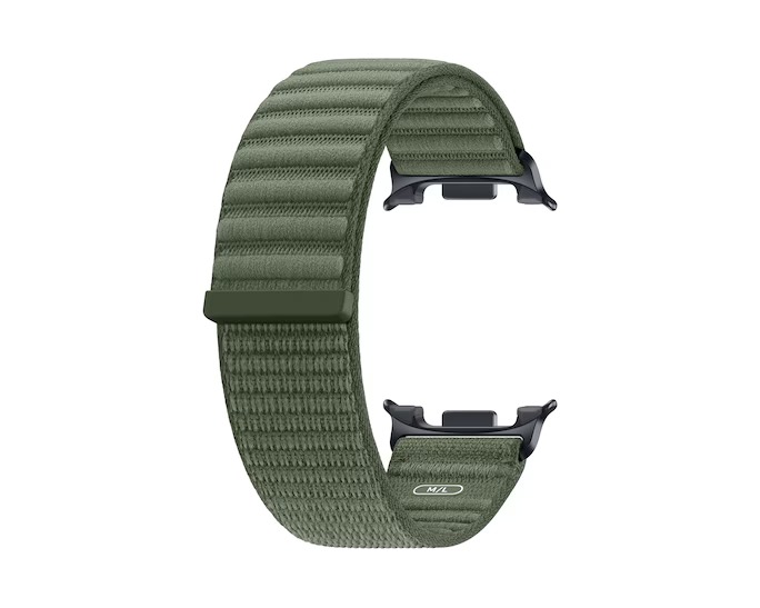 Samsung Látkový řemínek (velikost M/L) Watch9 Olive ET-SVL33LGEGEU