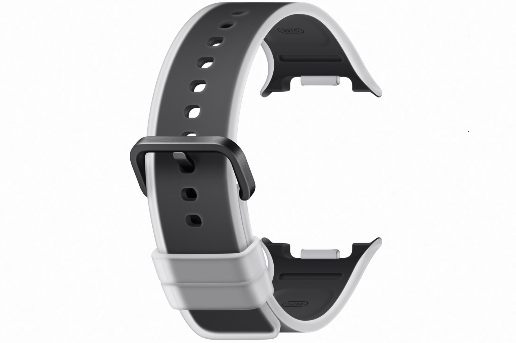Samsung Lehký silikonový řemínek (velikost S/M) Watch9 Black ET-SXL34SBEGEU