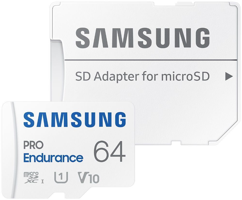 Samsung micro SDXC 64GB PRO Endurance + SD adaptér MB-MJ64KA/EU