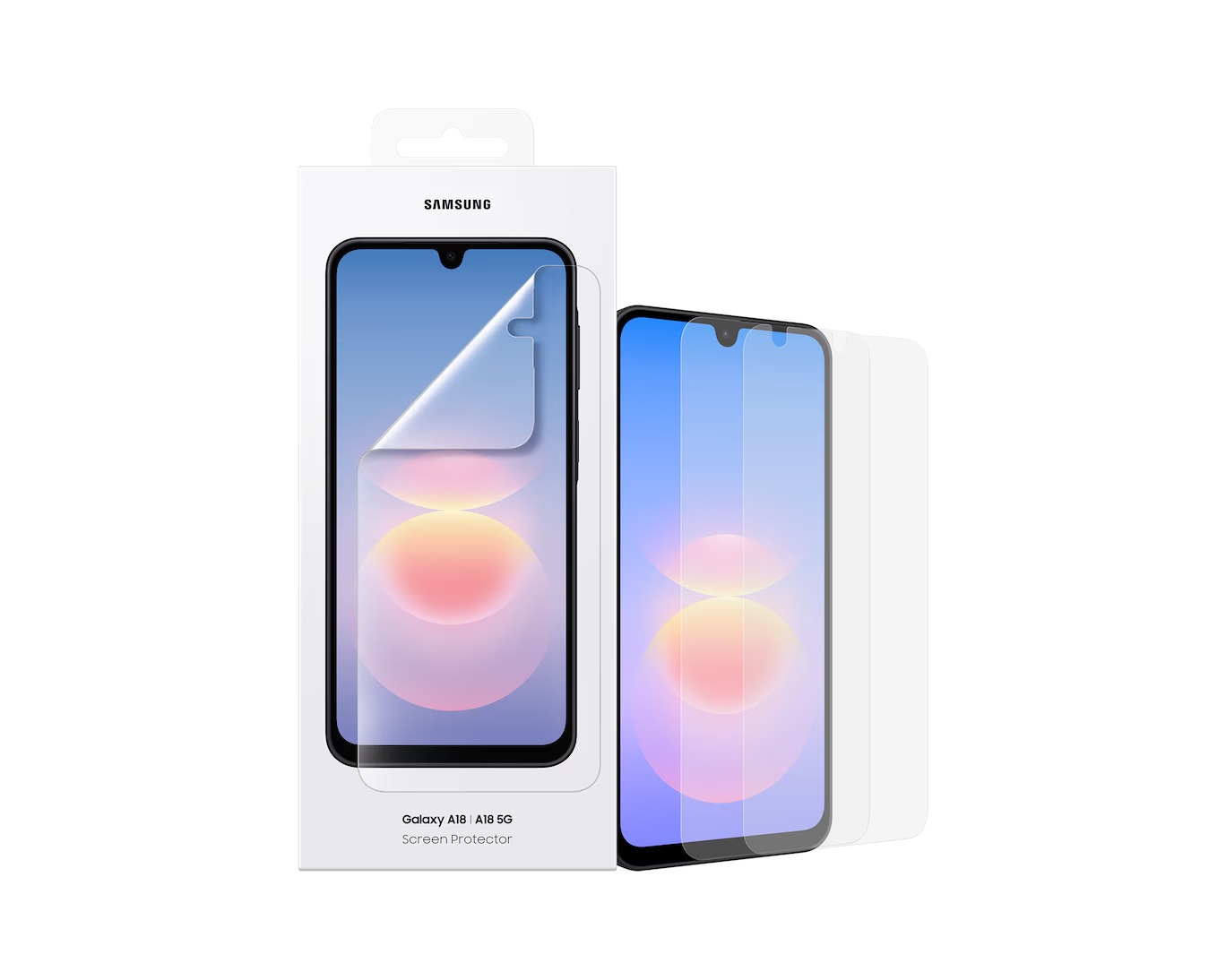 Samsung Ochranná fólie pro A18 Transparent EF-UA186CTEGWW