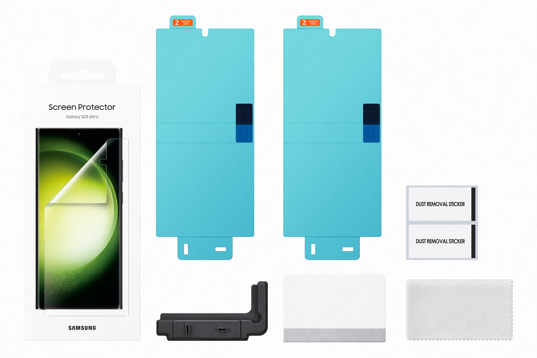 Samsung Ochranná fólie pro Samsung Galaxy S23 Ultra Transparent EF-US918CTEGWW