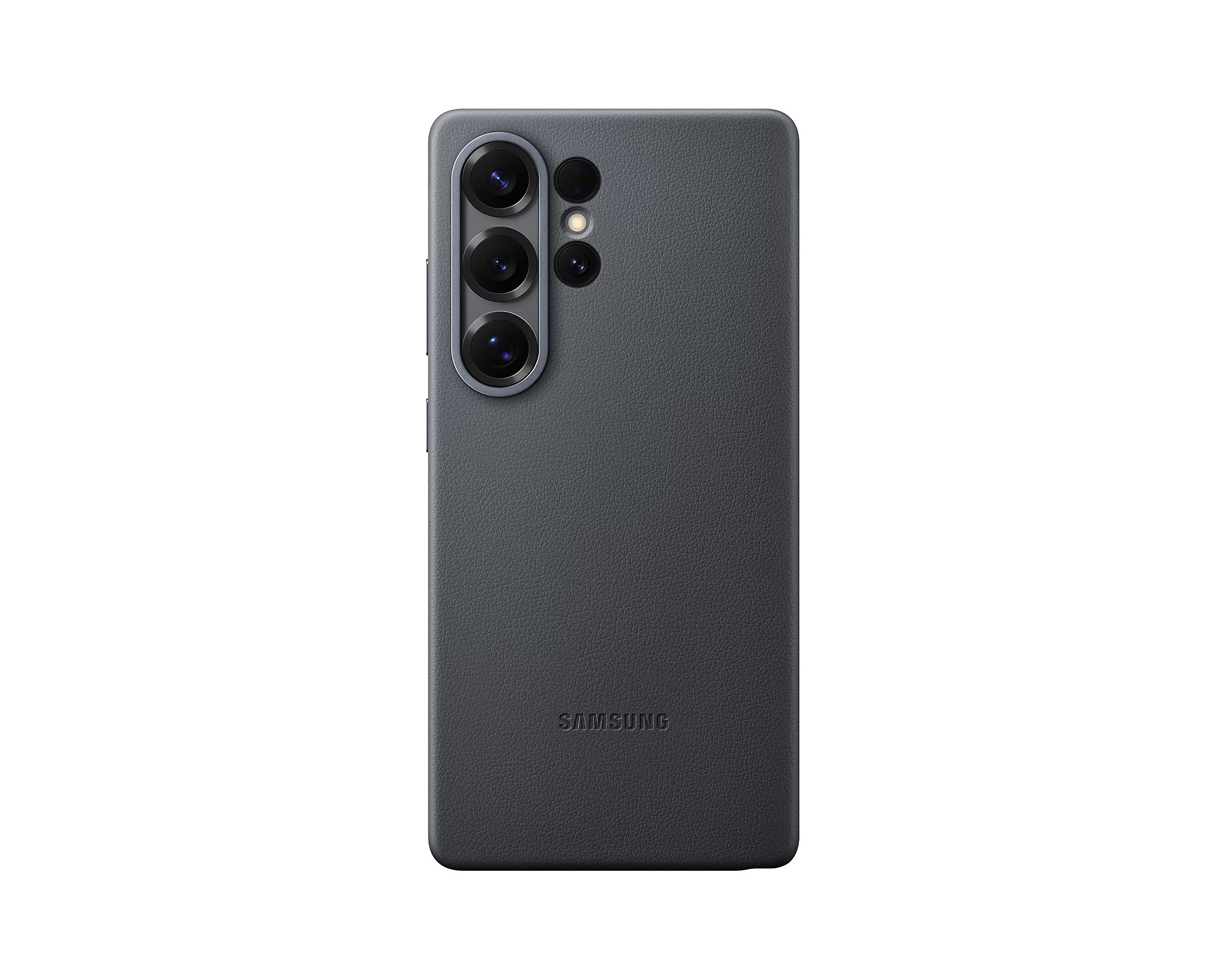 Samsung Ochranný kryt z veganské kůže pro Galaxy S25 Ultra Black EF-VS938PBEGWW