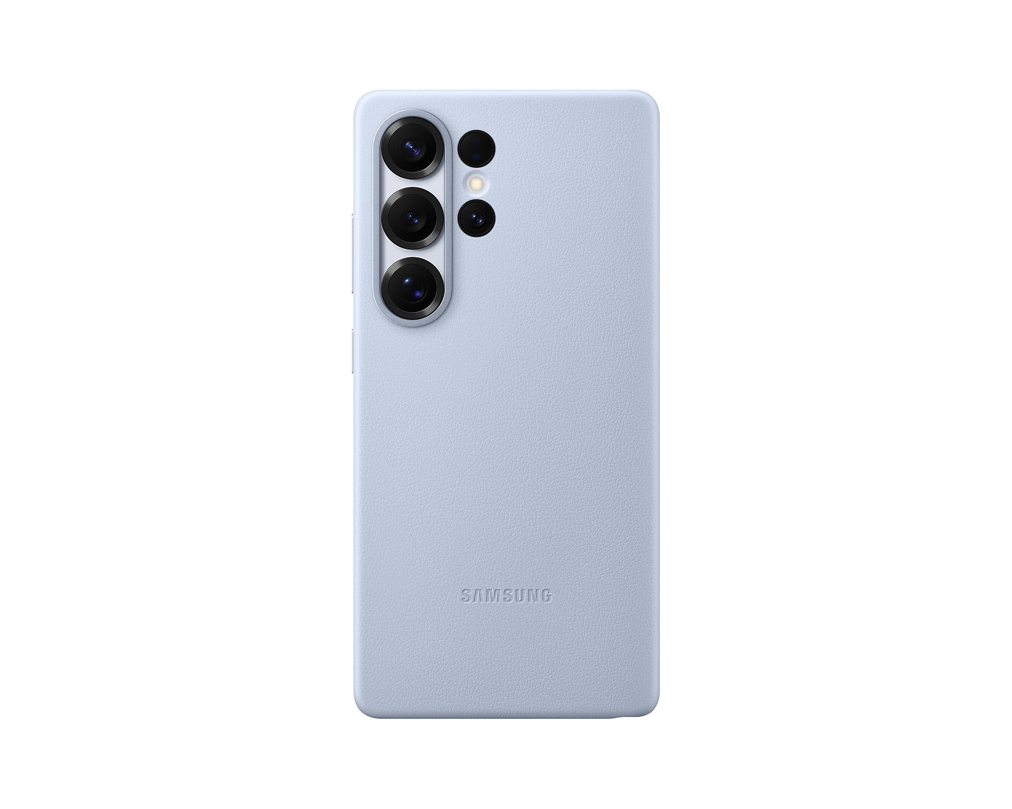 Samsung Ochranný kryt z veganské kůže pro Galaxy S25 Ultra Light Blue EF-VS938PLEGWW