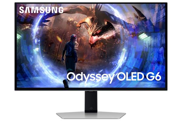 Samsung Odyssey OLED G6 (G60SF) 27" QD OLED 2560x1440 Mega DCR 0.03ms 300cd HDMI DP pivot 500Hz LS27FG602SUXEN