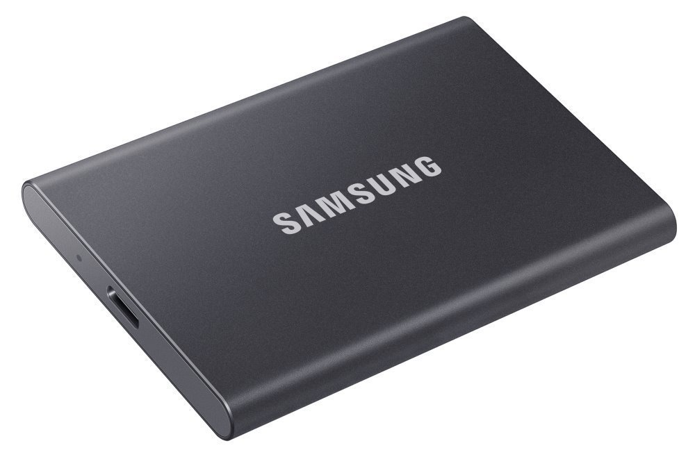 SAMSUNG Portable SSD T7 4TB / USB 3.2 Gen 2 / USB-C / Externí / Šedá MU-PC4T0T/WW