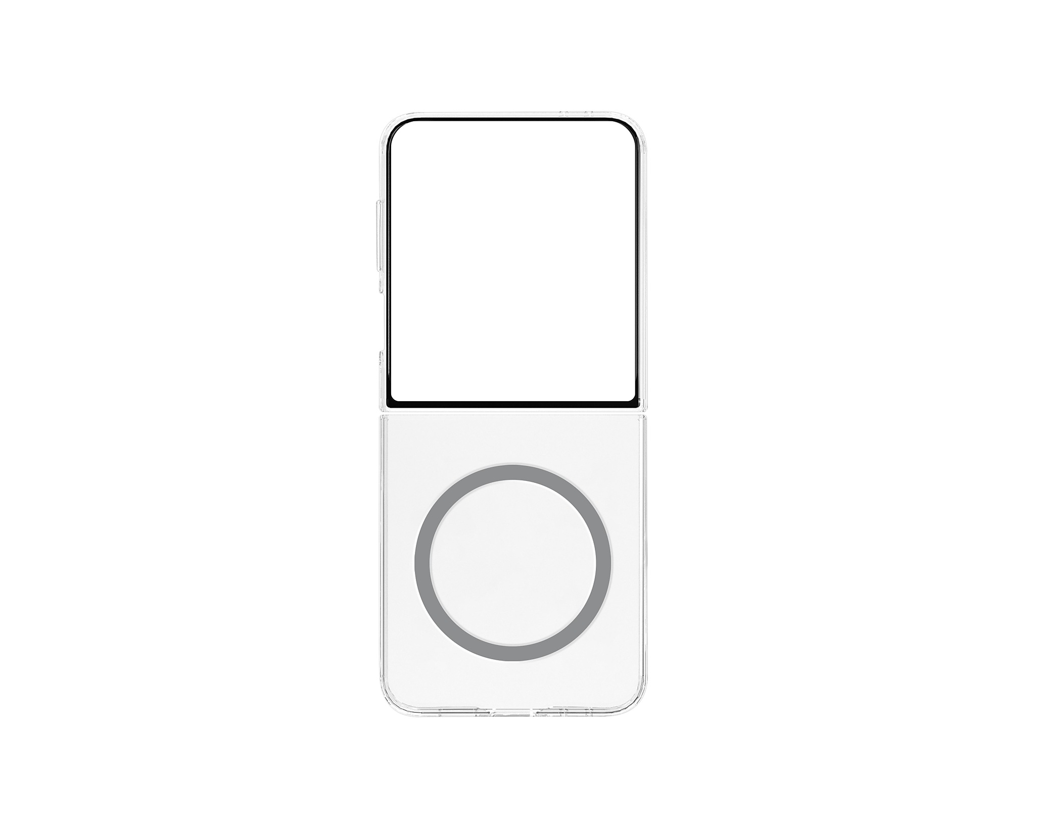 Samsung Průhledný kryt s magnetickým úchytem Flip7 Transparent GP-FFF766YCATW