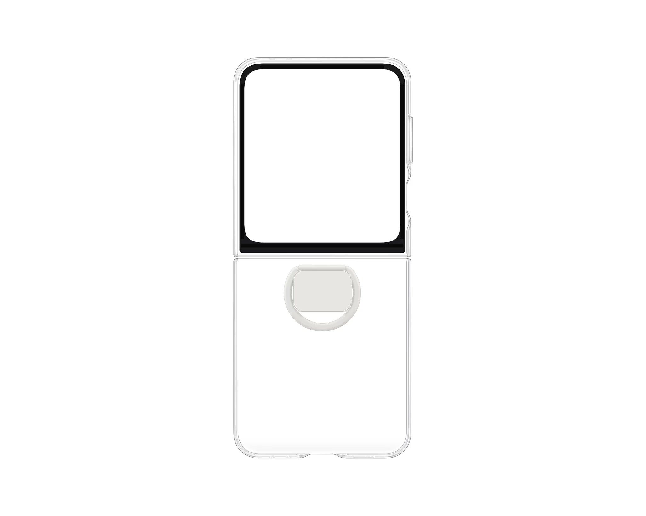 Samsung Průhledný zadní kryt pro Flip 6 Transparent EF-QF741CTEGWW