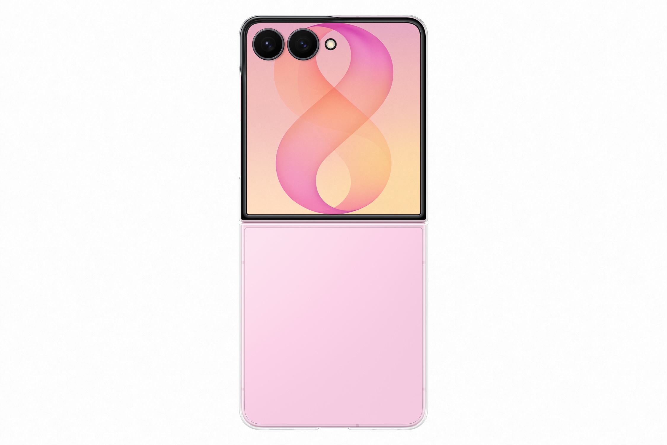 Samsung Průhledný zadní kryt pro Galaxy Z Flip8, Transparent EF-QF776CTEGWW