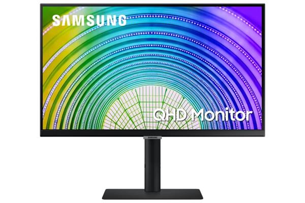 Samsung S60A 24" IPS LED 2560x1440 Mega DCR 5ms 300cd HDMI DP USB-C PIVOT cierny LS24A600UCUXEN