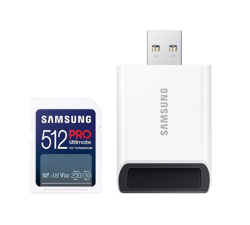 Samsung SDXC 512GB PRO ULTIMATE + USB adaptér MB-SY512SB/WW