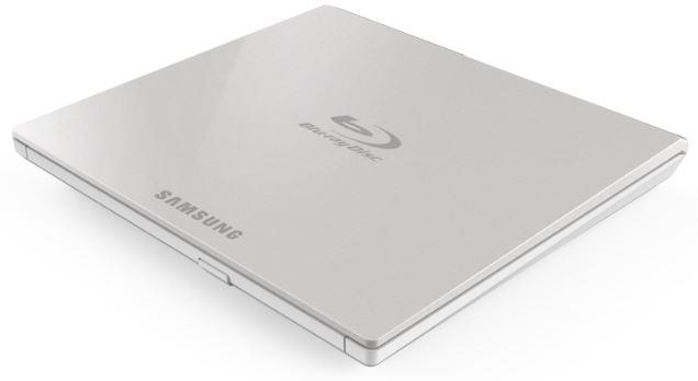 SAMSUNG SE-506CB externá slim BluRay napalovacka, USB, biela SE-506CB/RSWDE
