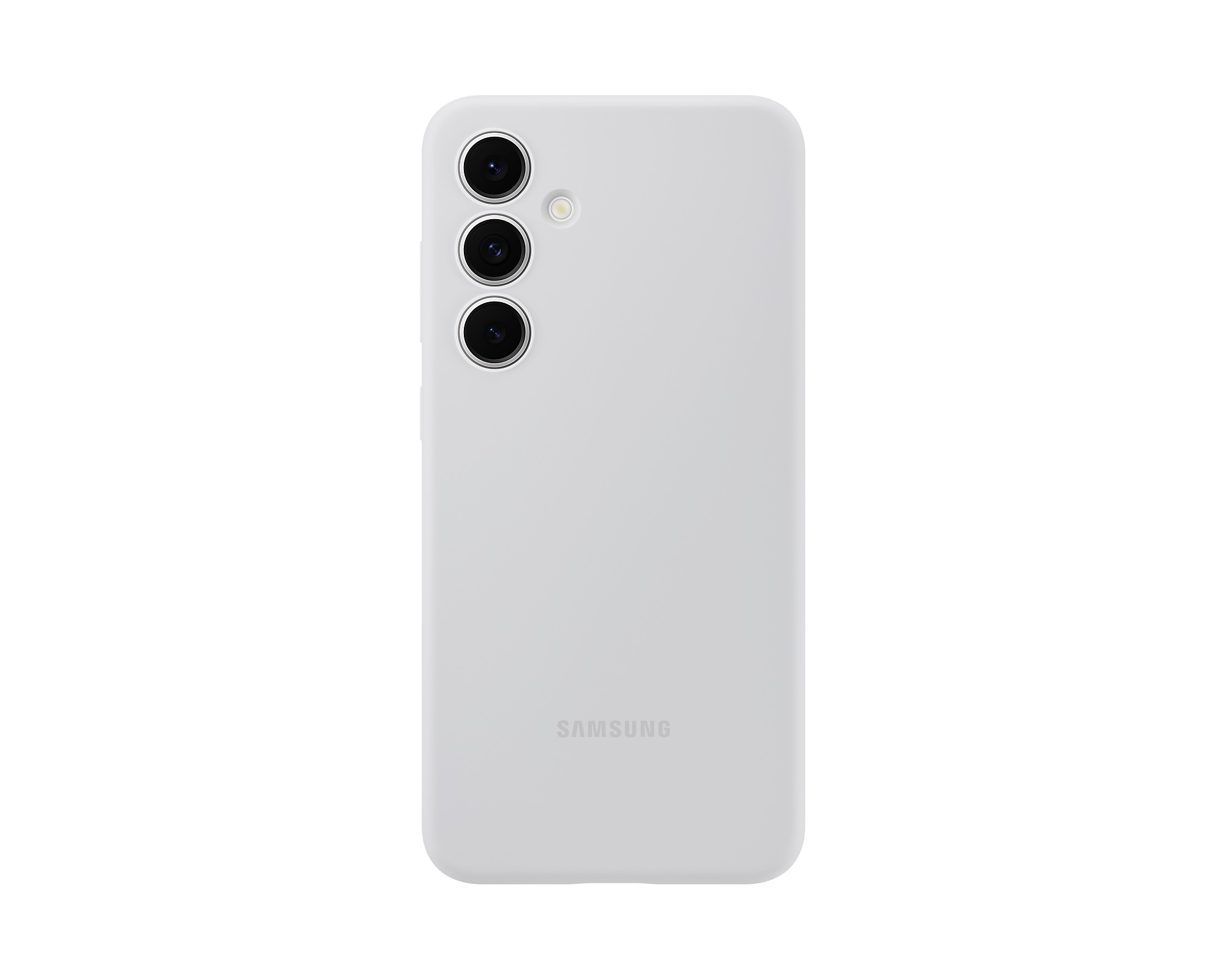 Samsung Silikonový zadní kryt pro Samsung Galaxy S24 FE Gray EF-PS721CJEGWW