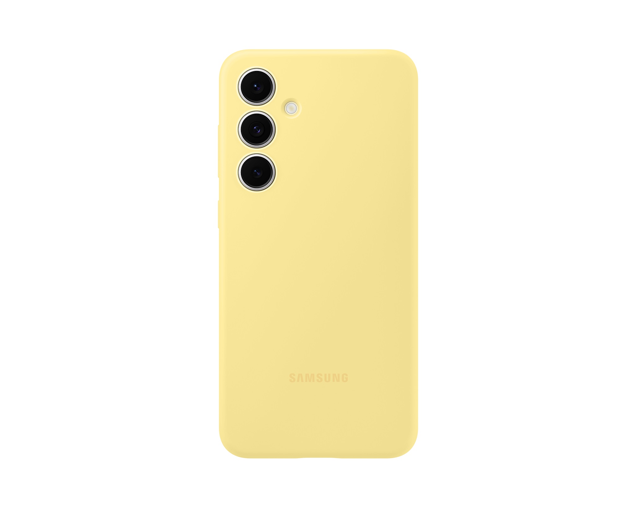 Samsung Silikonový zadní kryt pro Samsung Galaxy S24 FE Yellow EF-PS721CYEGWW