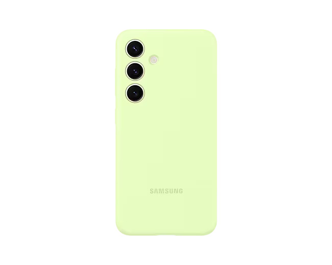 Samsung Silikonový zadní kryt S24 Light Green EF-PS921TGEGWW