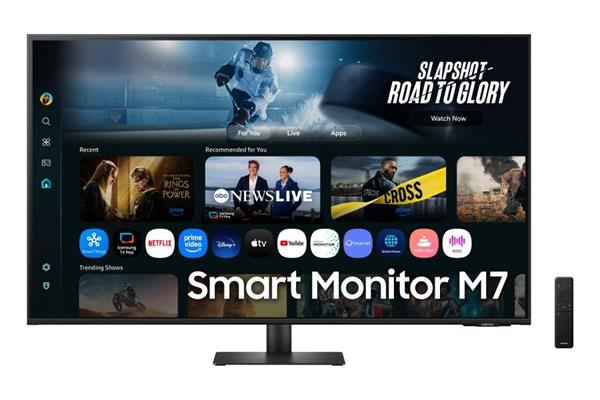 Samsung Smart Monitor M7 (M70F) 43" LED VA 3840x2160 Mega DCR 4ms 300cd HDMI USB-C(65W) Wifi repro LS43FM702UUXDU