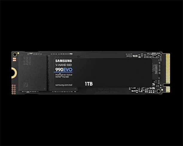 Samsung SSD 990 EVO Series 1TB M.2 PCIe, r5000MB/s, w4200MB/s MZ-V9E1T0BW
