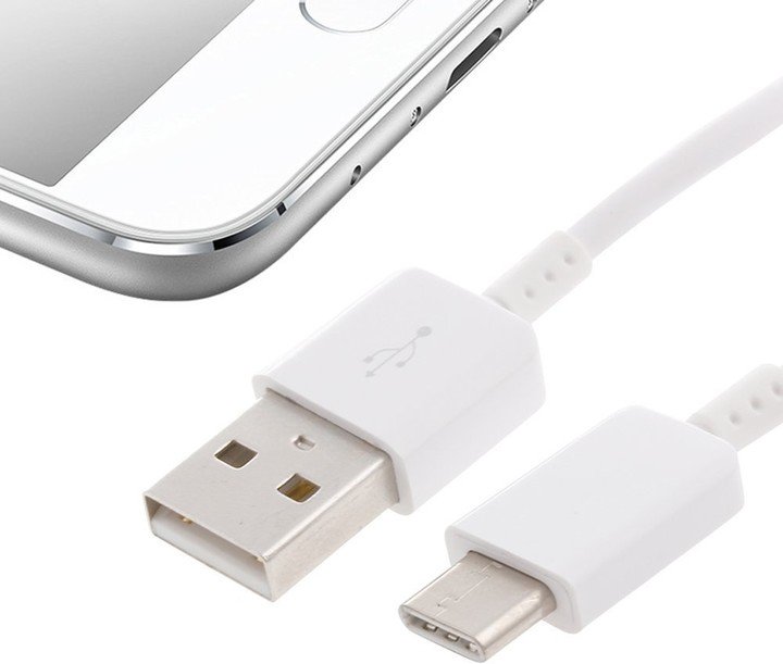 Samsung Type-C Datový Kabel White (Bulk) EP-DN930CWE