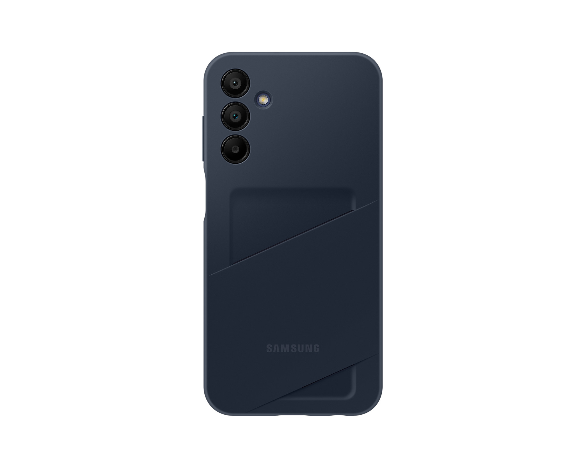 Samsung Zadní kryt s kapsou na kartu A15 Blue Black EF-OA156TBEGWW