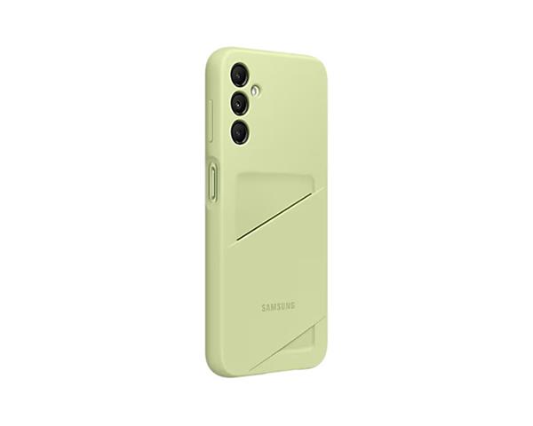 Samsung Zadní kryt s kapsou na kartu pro Samsung Galaxy A14 Lime EF-OA146TGEGWW