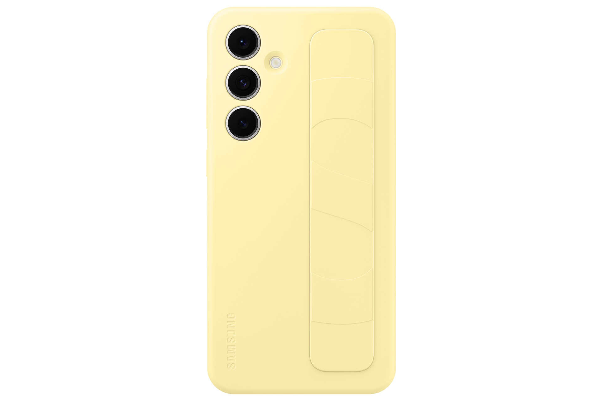 Samsung Zadní kryt s poutkem pro Samsung Galaxy S24 FE Yellow EF-GS721CYEGWW