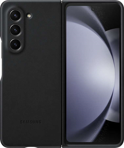 Samsung Zadní kryt z eko kůže pro Galaxy Z Fold5 Graphite EF-VF946PBEGWW
