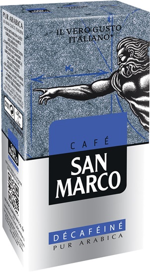 San Marco Décaféiné 250 g mletá 3259234238001