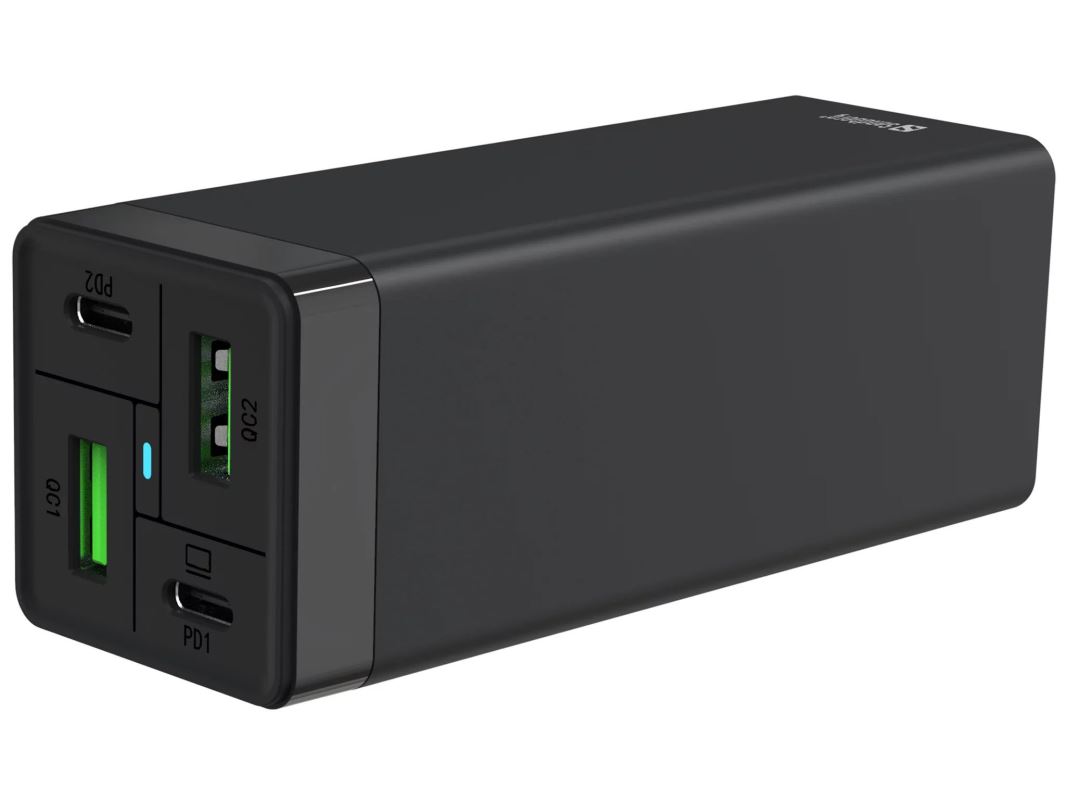 Sandberg 4v1 Charger 2x USB-C, 2x USB 65W, černá 441-45