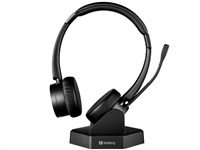 Sandberg bezdrátová náhlavní souprava Office Pro+, včetně dokovací stanice 126-18
