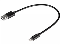 Sandberg datový kabel USB-A -> Lightning, délka 0,2 m, černá 441-40