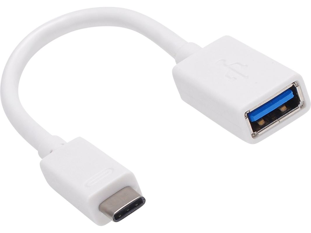 Sandberg konvertor USB-C > USB 3.0, biely 136-05