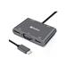 Sandberg mini HUB USB-C -> 2x HDMI + 1x VGA + USB + PD 136-35