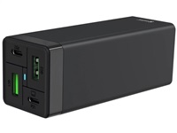 Sandberg nabíjecí stanice 4v1, 2x USB-C + 2x USB, 65 W, černá 441-45
