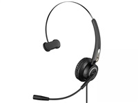 Sandberg náhlavní souprava Pro s mikrofonem, USB, mono, černá 126-14