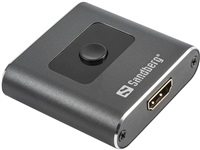 Sandberg obousměrný přepínač HDMI 2.0, 1-2 HDMI porty, podpora 4K 509-22