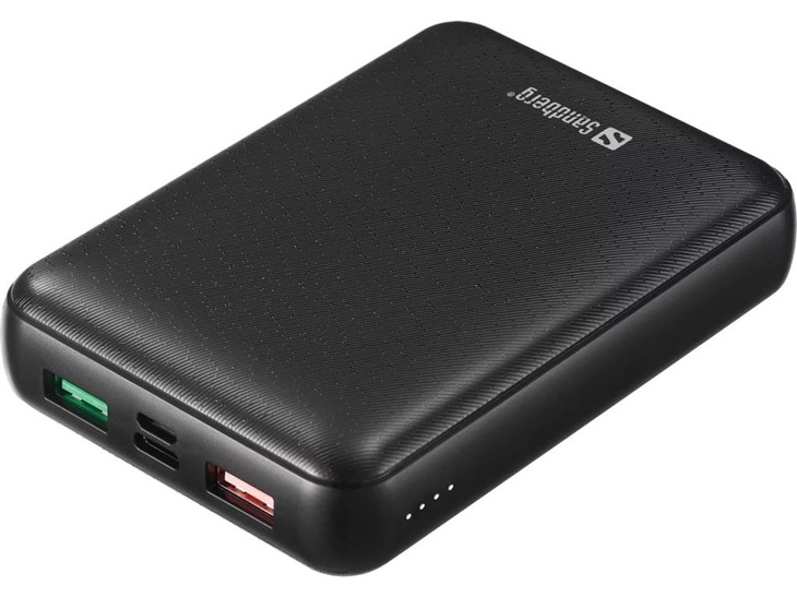 Sandberg Powerbank 15000mAh, USB-C PD 45W, černá 5705730420665