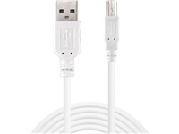 Sandberg propojovací kabel USB-A(M) -> micro USB-B(M) 2.0, délka 2 m, bílá 302-78
