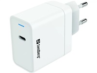 Sandberg síťová nabíječka USB-C, PD 65 W, bílá 441-48