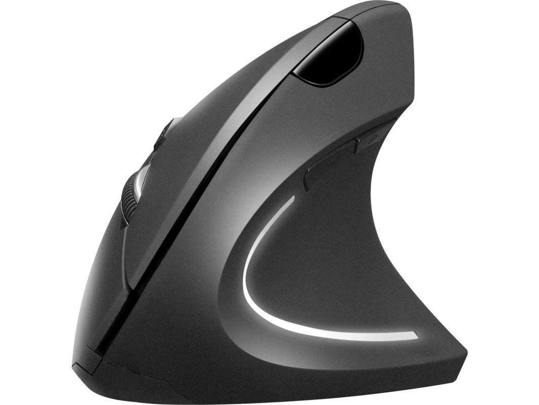 Sandberg Wired Vertical Mouse, vertikální myš, černá 5705730630149