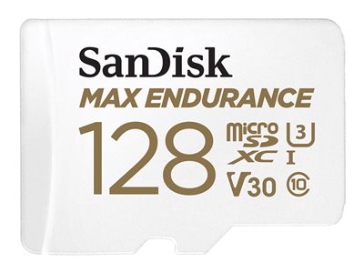 SANDISK, 128GB SanDisk Max End microSDHC 60k Hrs SDSQQVR-128G-GN6IA