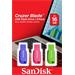 SanDisk Cruzer Blade 32GB USB 3x PACK (blue, pink, green) SDCZ50C-032G-B46T