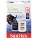 SanDisk Extreme microSDHC 32GB - Twin Pack - 100MB/s A1 C10 V30 UHS-I U3, Adapter for Action Sports C SDSQXAF-032G-GN6AT