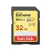 SanDisk Extreme - Paměťová karta flash - 32 GB - Video Class V30 / UHS Class 3 / Class10 - SDHC UHS SDSDXVE-032G-GNCI2