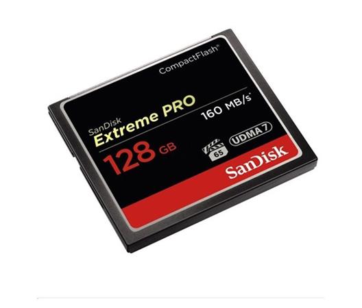SanDisk Extreme Pro CF 160MB/s 128 GB VPG 65, UDMA 7 SDCFXPS-128G-X46
