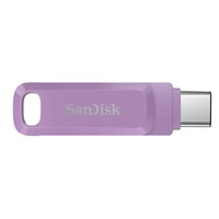 SanDisk Flash Disk 128GB Ultra Dual Drive Go, USB-C 3.2, Fialová SDDDC3-128G-G46L