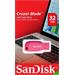 SanDisk FlashPen-Cruzer™ Blade 32 GB elektricky růžová SDCZ50C-032G-B35PE