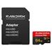 SanDisk micro SDXC Extreme PRO 64GB UHS-I U3 (200R/90W MB/s, UHS-I U3 V30) + adaptér SDSQXCU-064G-GS6MA