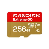 SanDisk micro SDXC karta 256GB Extreme GO (240 MB/s , UHS-I U3 V30) SDSQXGN-256G-GN6MN