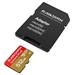 SanDisk MicroSDHC karta 512GB Extreme PLUS (R250/W1700MB/s, UHS-I V30, Rescue Pro Deluxe) + adaptér SDSQXBJ-512G-GU6MA