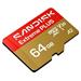 SanDisk MicroSDHC karta 64GB Extreme PLUS (R200/W90MB/s, UHS-I V30, Rescue Pro Deluxe) + adaptér SDSQXBU-064G-GU6MA